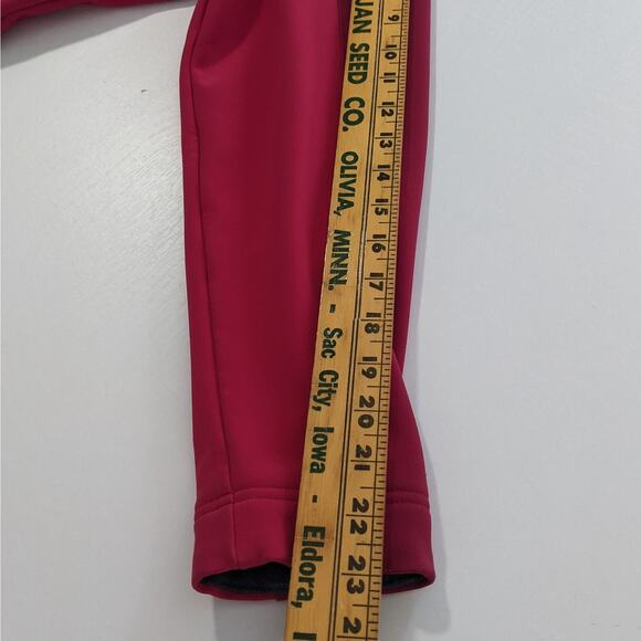 L.L.Bean Women’s Softshell Fleece Jacket Pink Magenta Medium M Full Zip Pockets - Picture 10 of 10